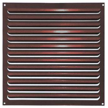 Решетка металлическая коричневая 600х600мм 6060РМк
