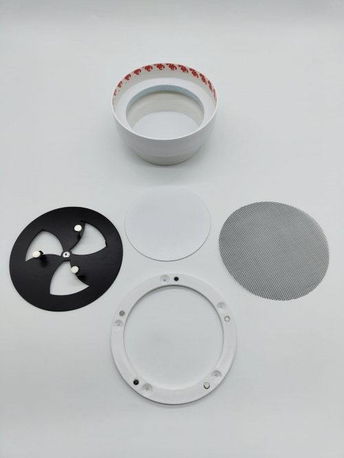 Теневой магнитный диффузор для натяжных потолков 200 мм