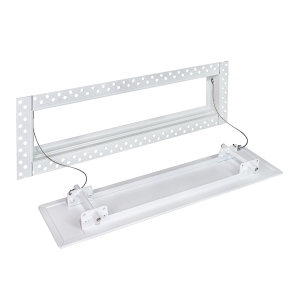 Дизайнерская съемная решетка для скрытого монтажа Brofer FUTURE-T 600x150